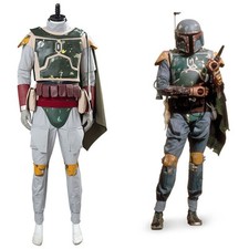 Boba Fett Cosplay Costume Men Uniform Outfits Halloween Carnival Suit