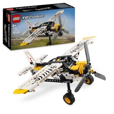 LEGO Technic Bush Plane Toy - Model Airplane Set for 8+ Year Old Boys & Girls