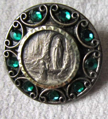 Catholic brooch our lady - ,