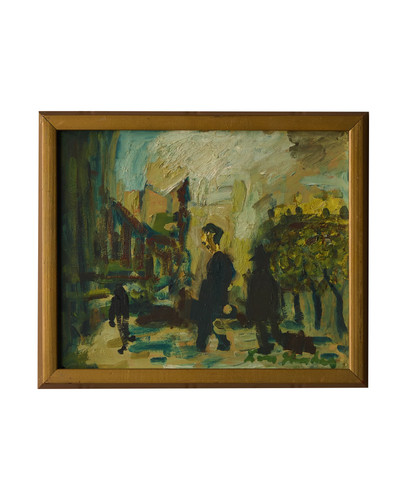 Mid century swedish oil - century,