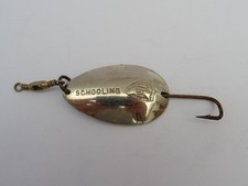 A RARE EARLY CIRCA 1910 ANTIQUE ALLCOCK SCHOOLING SPOOL LURE