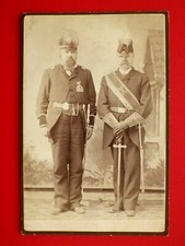 Cdv photo masonic with sword - cdv,