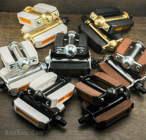 Vintage bicycle block pedals - block,
