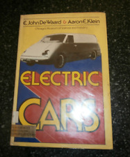 Electric Cars.1977.De Waard.Klein.Chicagos Museum of Science.Cortina Est. Rare