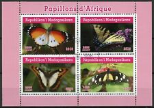 Madagascar Butterfly Stamps 2019 CTO African Butterflies of Africa 4v M/S II