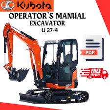 KUBOTA EXCAVATOR U 27-4