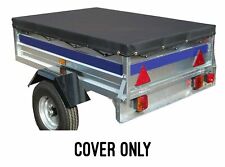 Noval Portaflot Flat Black Waterproof Trailer Cover 1560 x 1000mm Bungee Cord