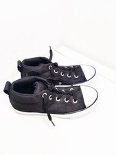 Converse All Star Girls Boys Unisex Kids Hi-tops Trainers Black Size 1.5