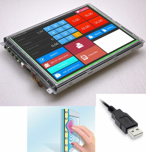 38cm usb elo touchscreen - 15",
