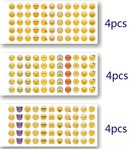 660 emoji stickers - 660,