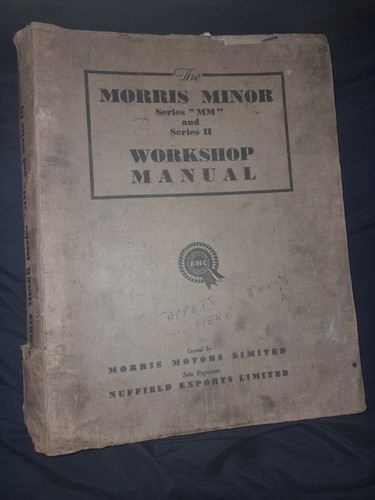 Morris minor series workshop - 2,