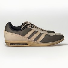 Adidas Originals Trainers Sneakers Porsche Design UK 8.5 Silver & White