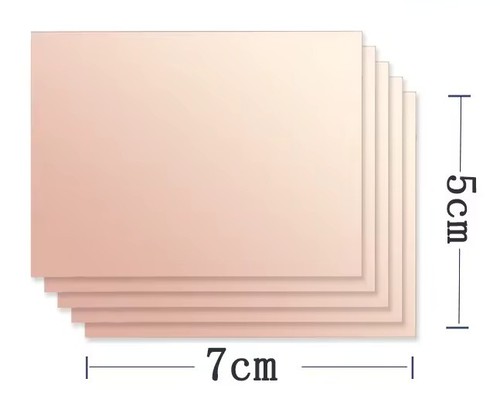 2pcs single sided copper - single,