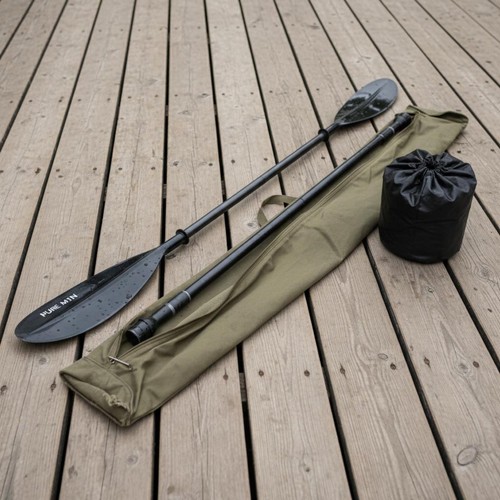 Double ended paddle black - ended, two