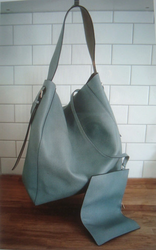 Valextra italy shoulder bucket - shoulder,