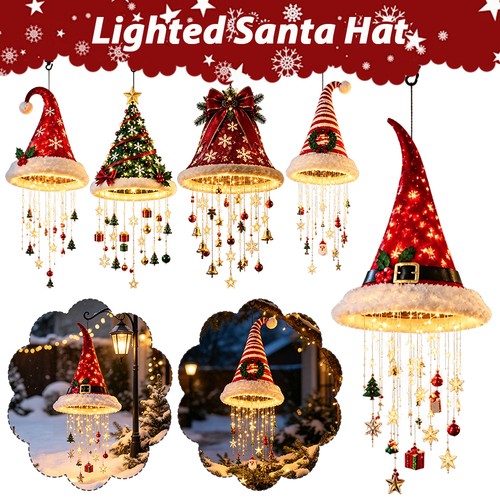 Led christmas star - led, tassel