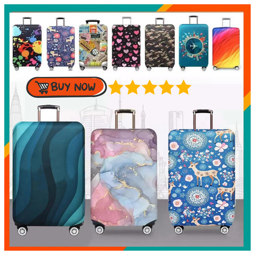 Colourful travel trolley - colourful, cover