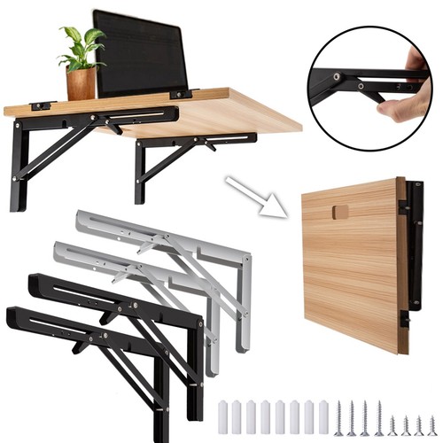 Folding shelf bracket 2pcs - shelf,
