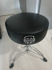 Mapex TM Drum Stool with Adjustable Height Black Seat