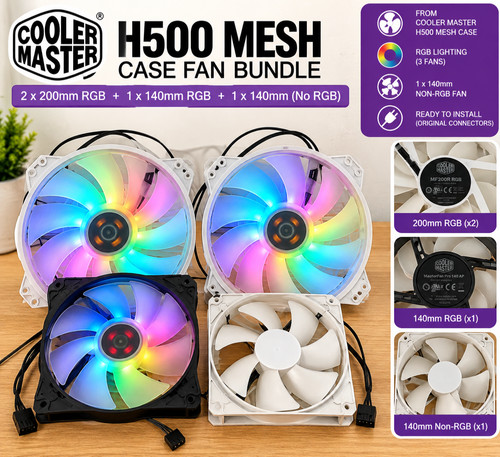 Cooler master h500 mesh - cooler, pc