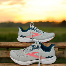 Brooks "Launch 8 -  1203451B1 " Light Grey Running Shoes / Trainers UK Ladies 7