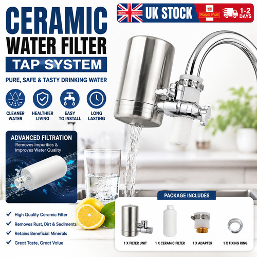 Ceramic water filter tap - water,