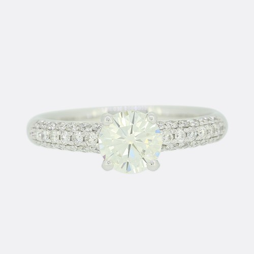 Diamond engagement ring 0 - diamond,