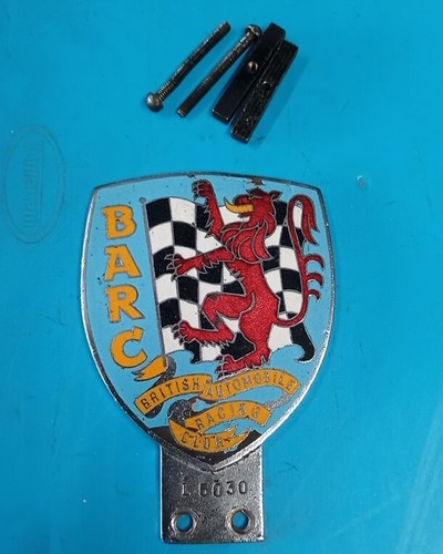 Barc enamel car badge - enamel,