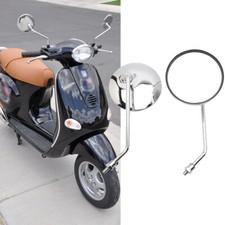 2X Chrome 10mm Motorcycle