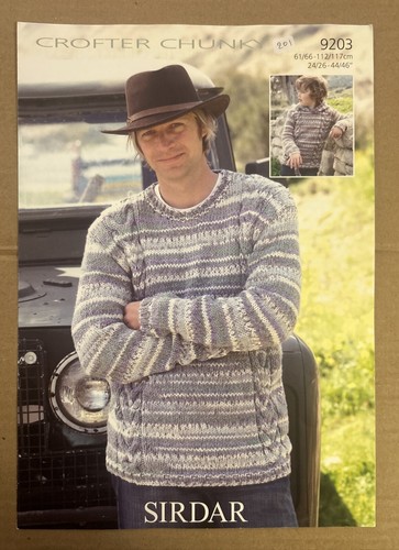 Mens boys crofter chunky - chunky, knit