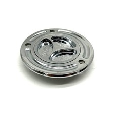 Chrome Keyless Fuel Tank Gas