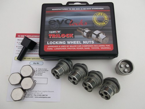 Evo locking wheel nuts - evo,