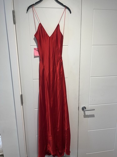 Zara red satin - zara,