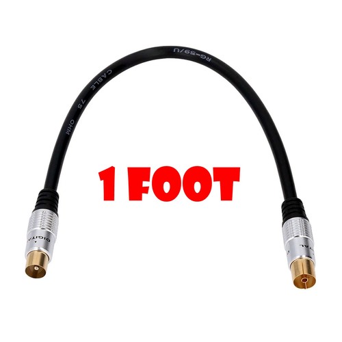 Foot coaxial cable - 1, tv