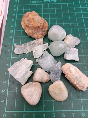 Aquamarine crystals natural - aquamarine,