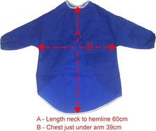 Waterproof kids play apron - waterproof,