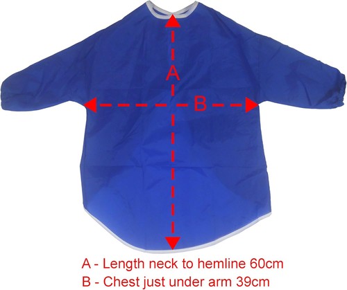 Waterproof kids play apron - play, for