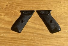 27: Webley And Scott Premier MK2 Black Grips/Stockplates.