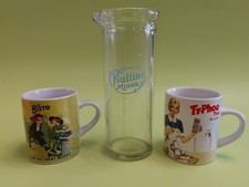 Vintage Ovaltine Mixer Glass &