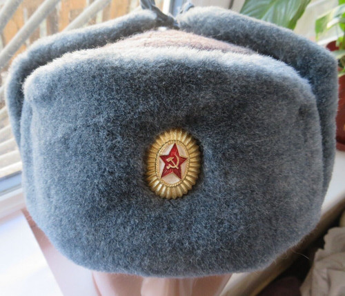 Soviet russia ushanka winter - soviet,