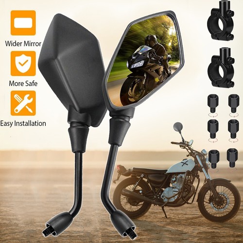 8mm 10mm motorcycle rear view - 8mm,