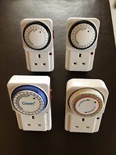 4 X Electric Plug-in Timers