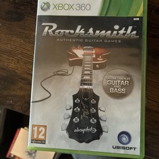 Rocksmith: Authentic Guitar Games - Xbox 360 Game PAL Complete With Manual 