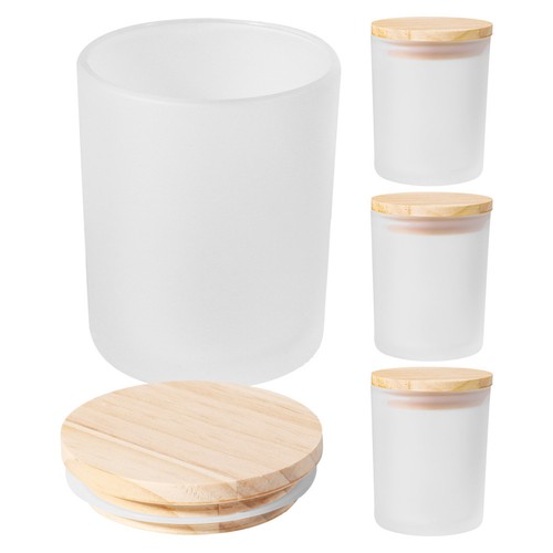 Pcs small glass jar sweet - 4,