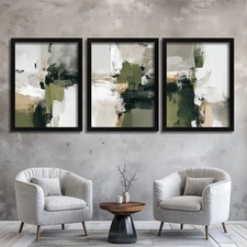 Neutral wall art set 3 - neutral,