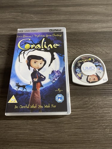 Coraline psp umd - movie, sony