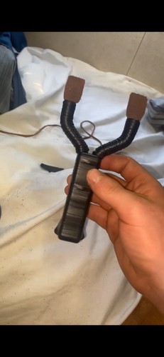 Handmade catty slingshot with - catty,