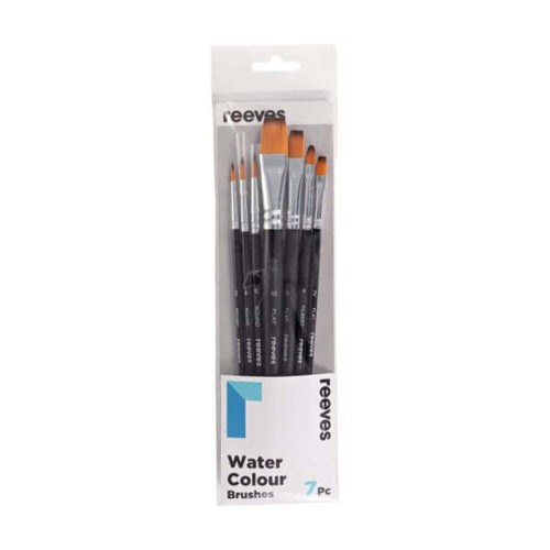 Reeves watercolour brush set - reeves,
