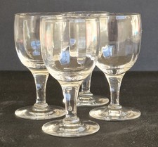 Set 4 Vintage Liqueur Glasses
