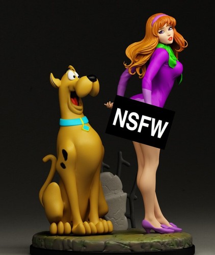 Scale resin figure model - resin,